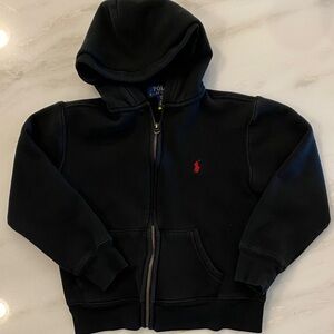 Polo by Ralph Lauren Kids' Black Zip-Up Hoodie
